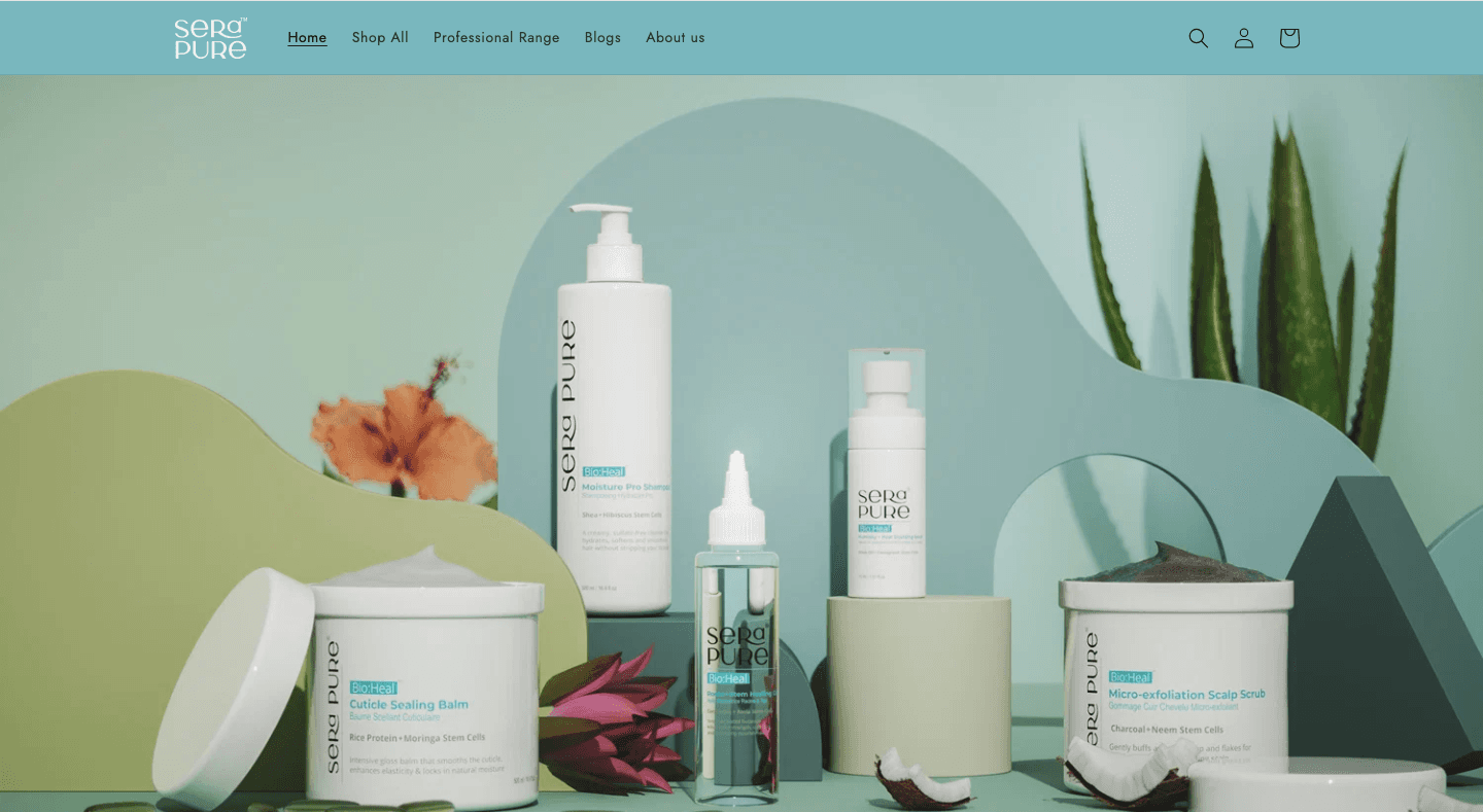 SeraPure — Premium Skincare & Beauty Products Website