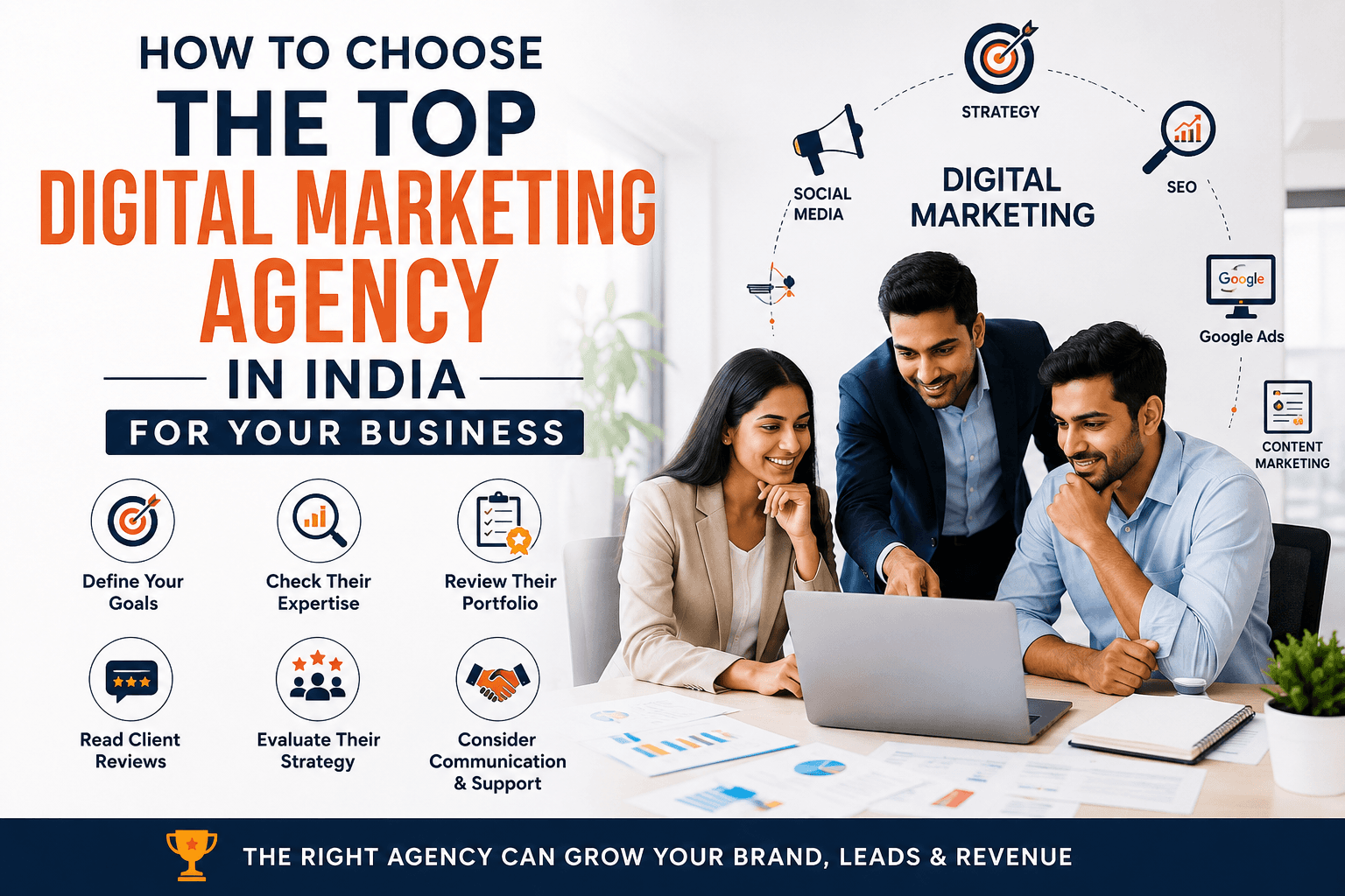 How to Choose the Top Digital Marketing Agency in India for Your Business