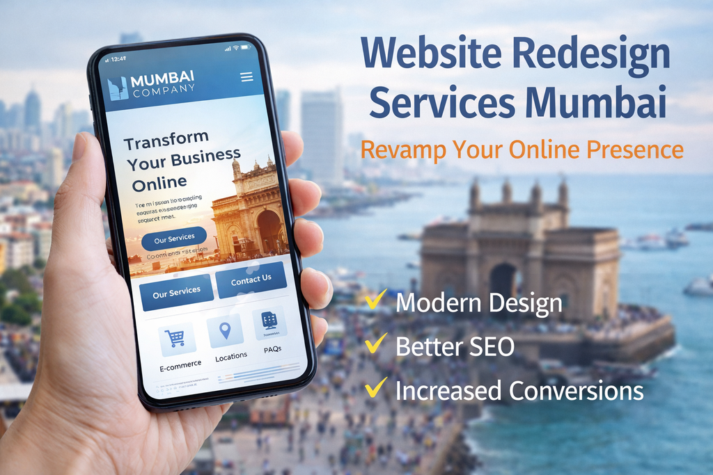 No.1 Website Redesign Services Mumbai: Transform Your Website into a Growth Engine