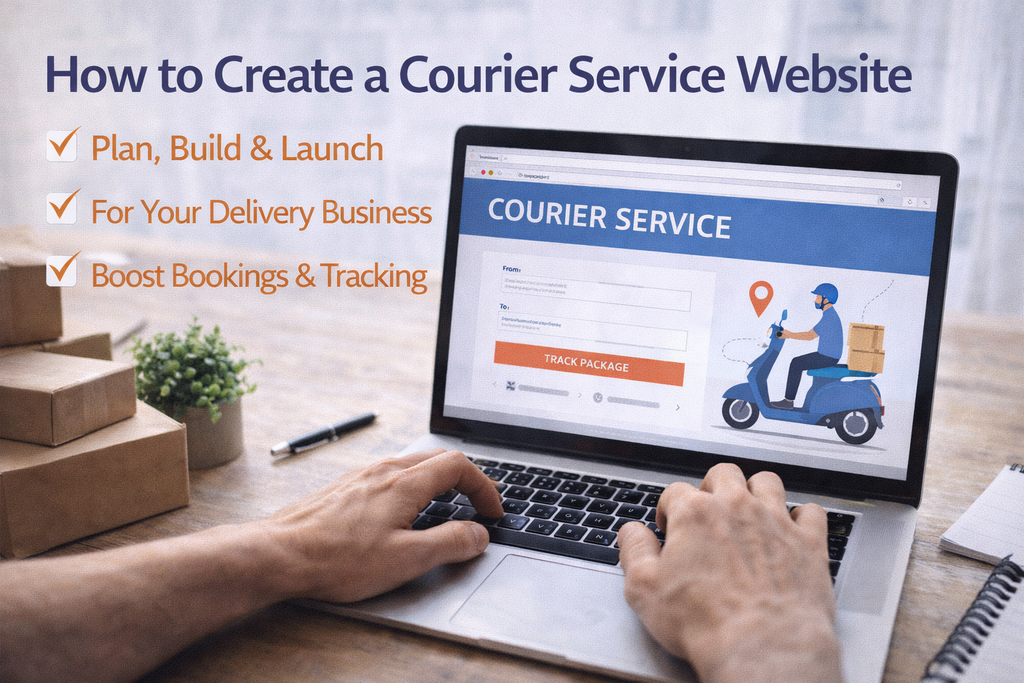 How to Create a Courier Service Website