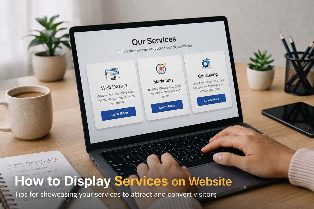 How to Display Services on Website – Complete Guide for Better Conversions