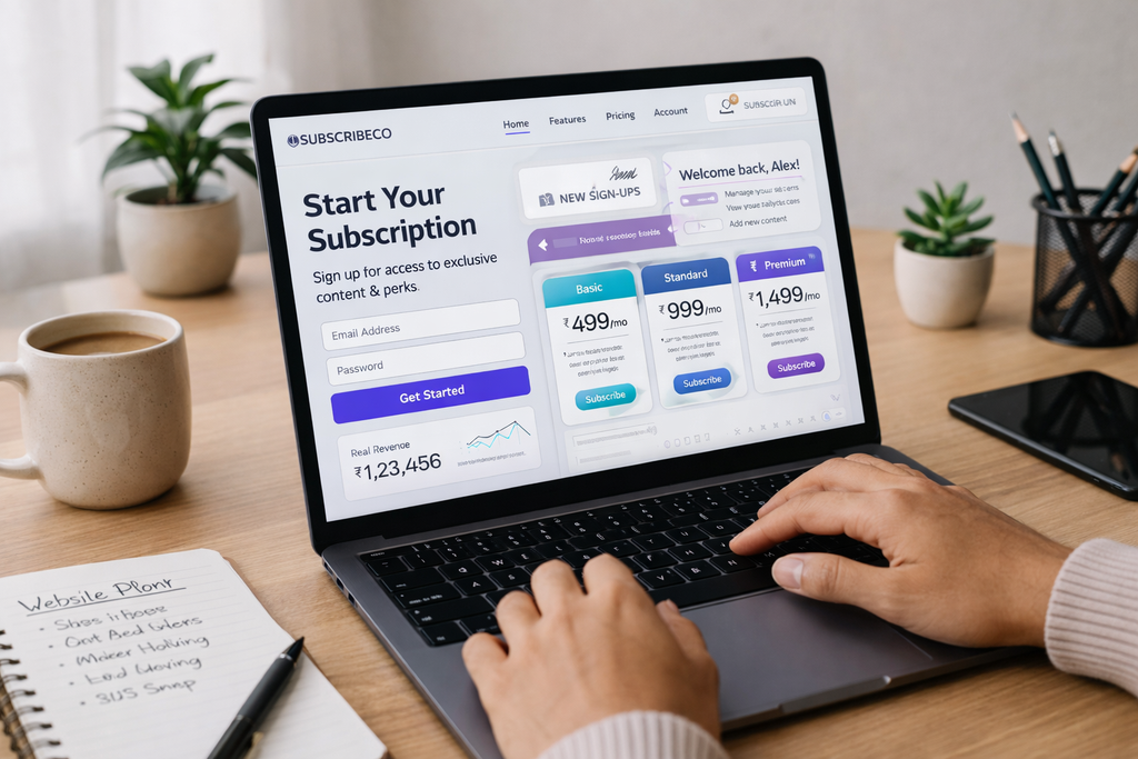 How to Create a Subscription Service Website: The Ultimate 2026 Guide
