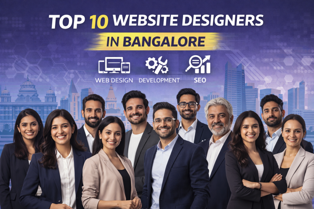 Top 10 Website Designers in Bangalore: The Best Agencies for Modern Business Websites