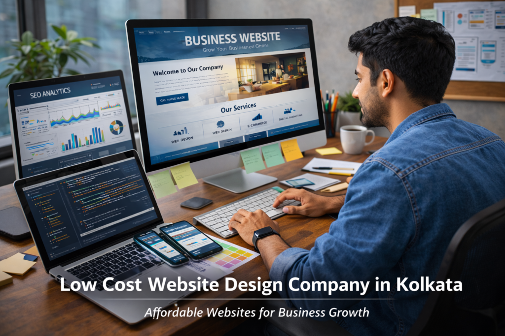 Low Cost Website Design Company in Kolkata – Affordable Websites for Growing Businesses