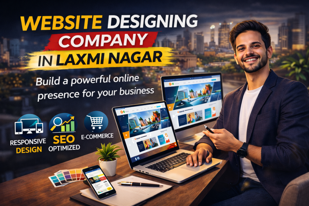 website designing company in laxmi nagar