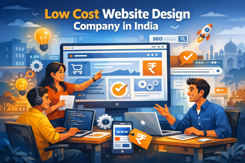 Low Cost Website Design Company in India