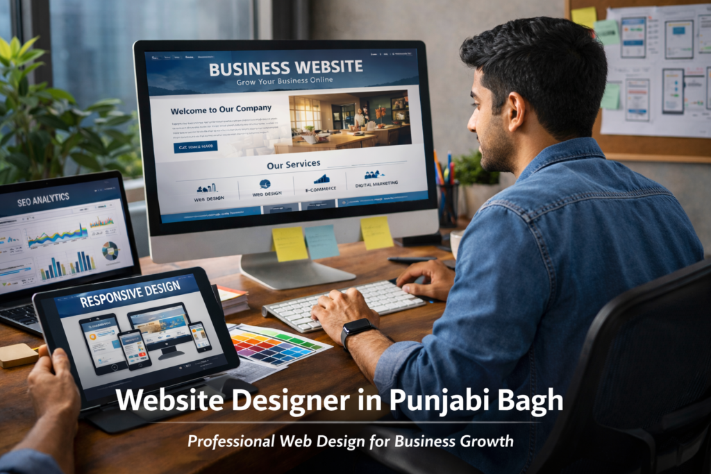 Website Designer in Punjabi Bagh – Build a Powerful Online Presence for Your Business