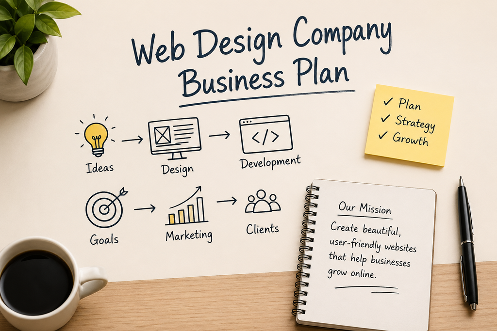 No.1 Web Design Company Business Plan​