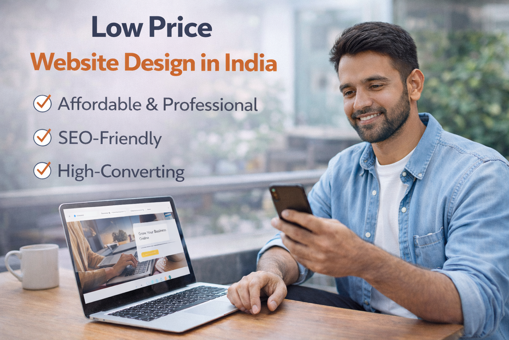 Low Price Website Design in India: Affordable Websites That Actually Deliver Results