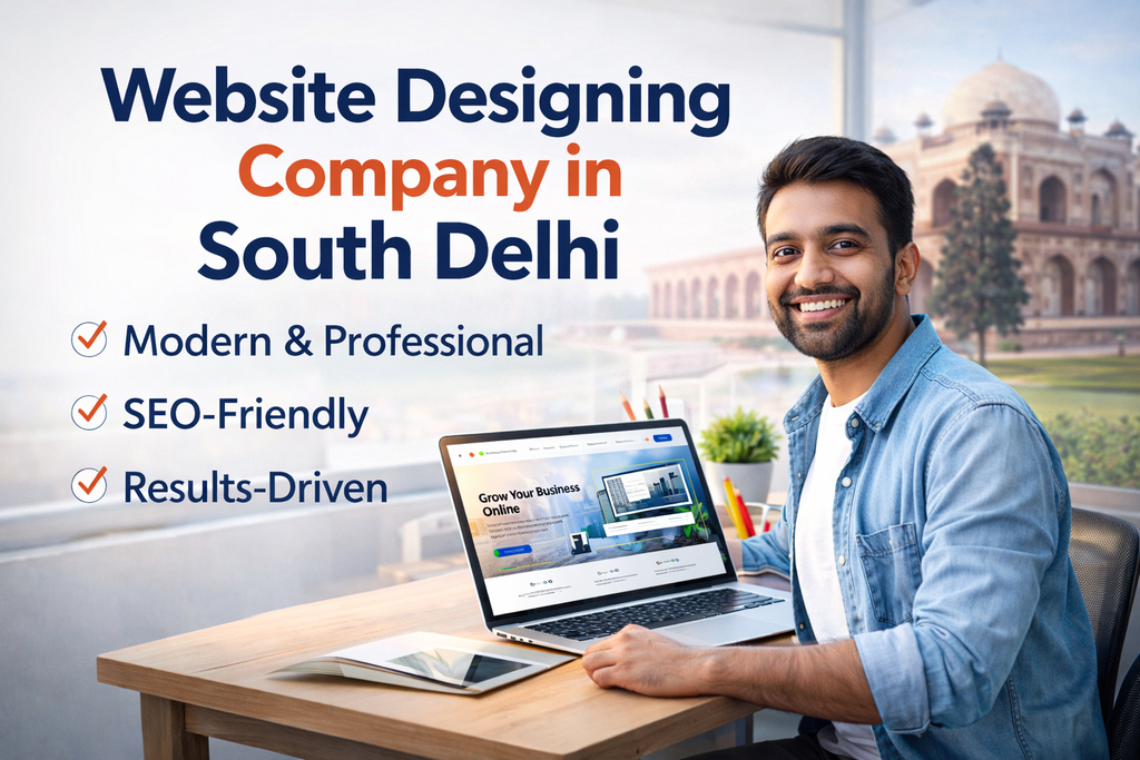 Website Designing Company in South Delhi: Build a Website That Actually Grows Your Business