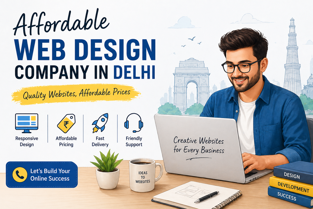 Affordable Web Design Company in Delhi