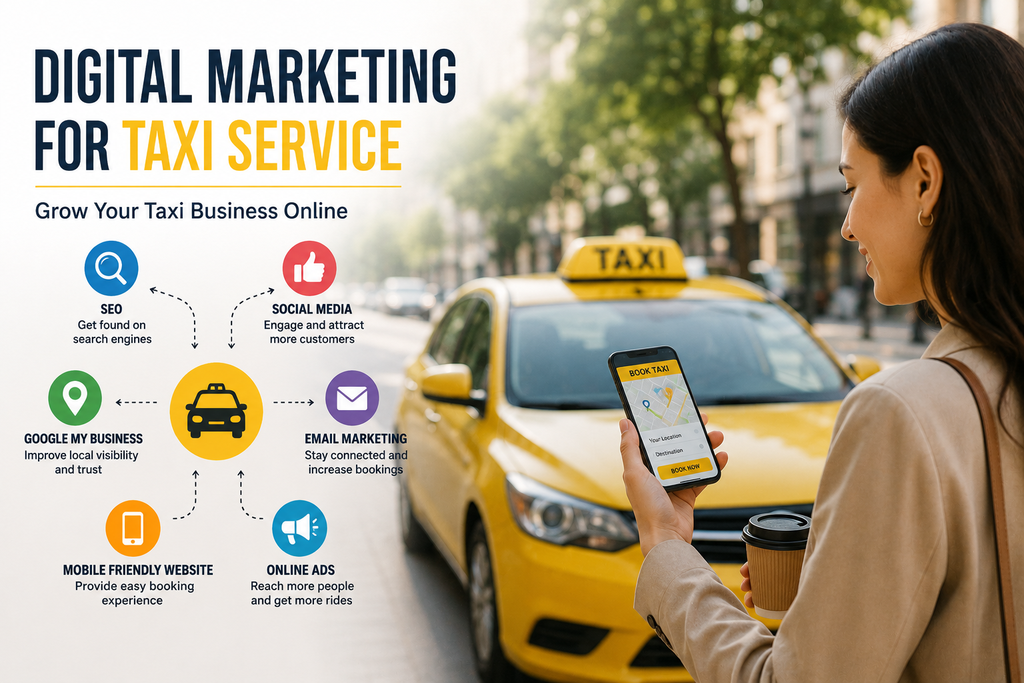 Digital Marketing for Taxi Service How Taxi Businesses can increase local bookings