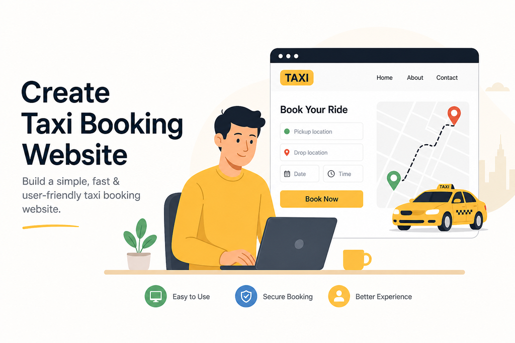 How to Create Taxi Website