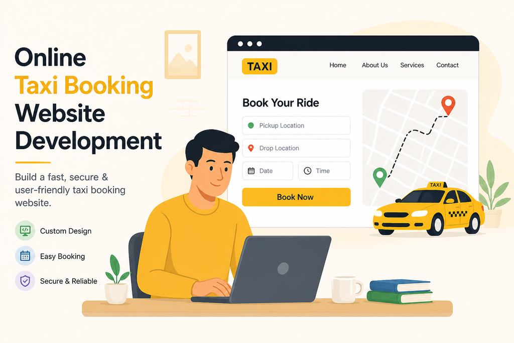 Online Taxi Booking Website Development: How to Build a Platform That Actually Works