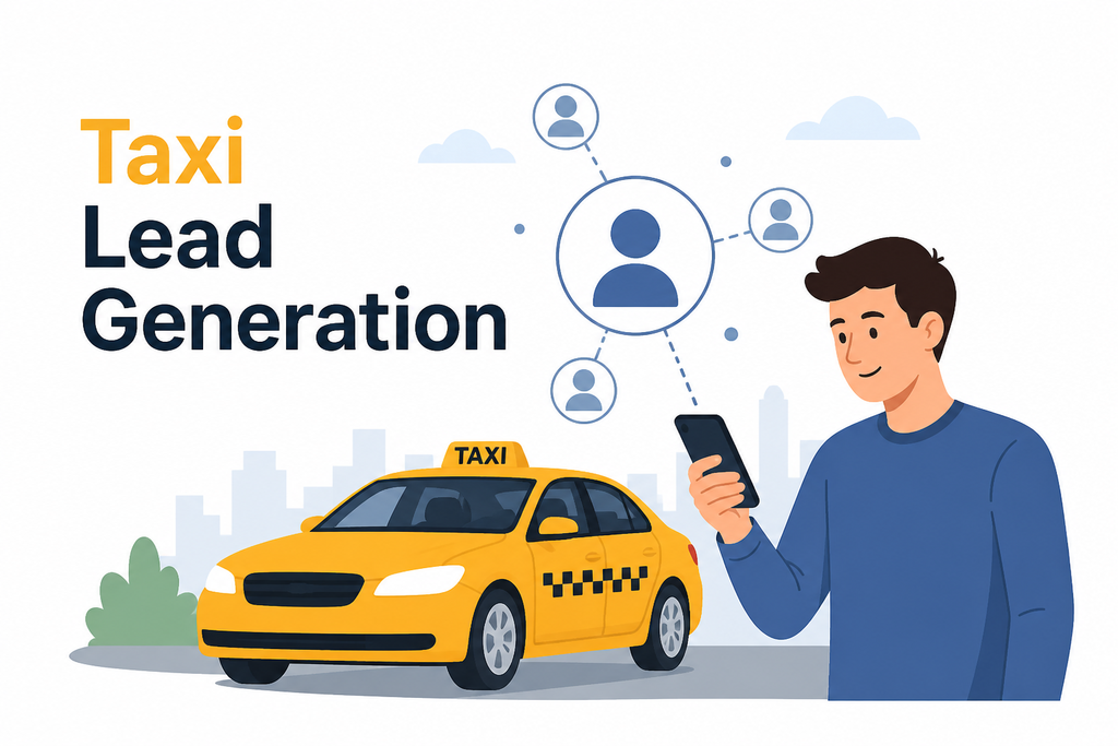 Taxi Lead Generation: How to Build a Steady Flow of Bookings, Calls, and Repeat Riders