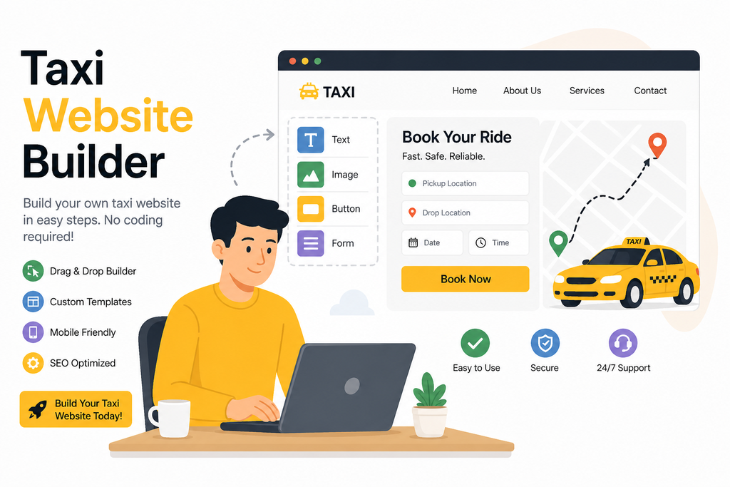Taxi Website Builder: A Smarter Way to Modernize Your Taxi Business