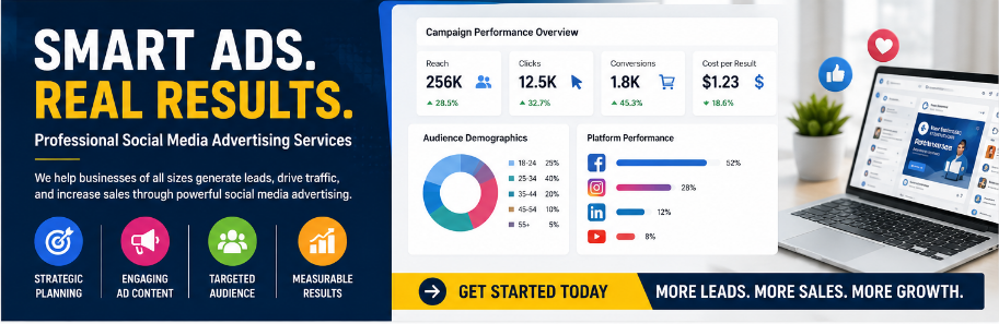 Professional Social Media Advertising Services: Turn Ad Spend Into Real Revenue